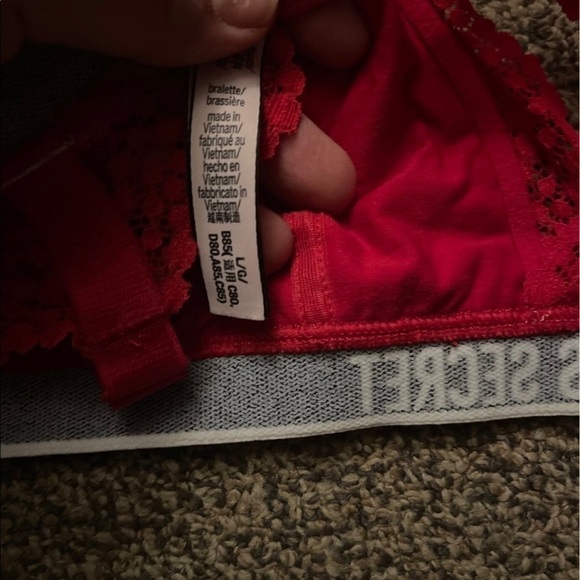 VICTORIA secret rhinestone bralette & Garter skirt - Picture 6 of 6